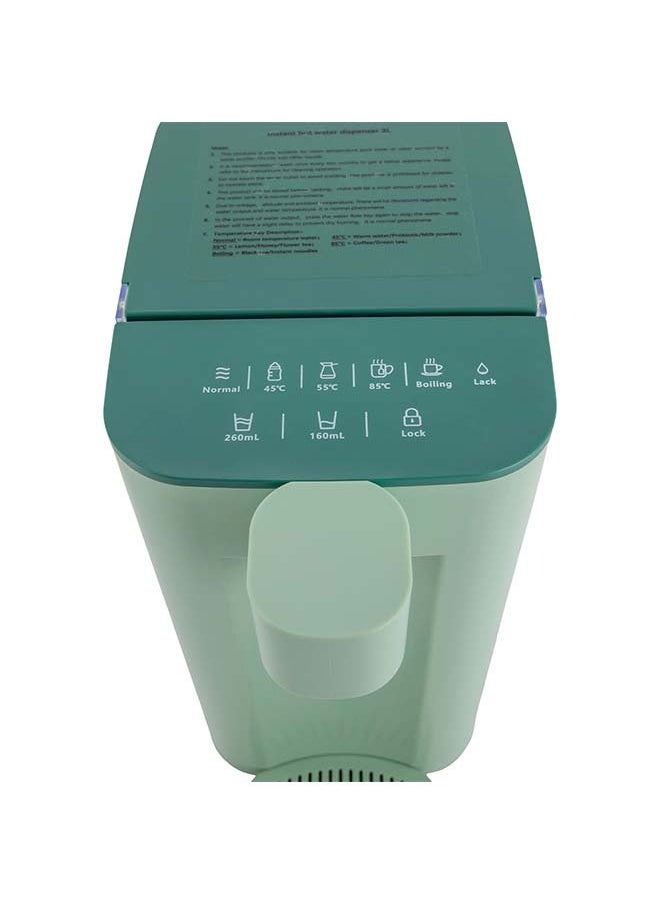 Sakulight - Instant Hot Water Dispenser, 3L/102oz Electric Tea Kettle, Water Boiler Maker, 3s Quick Heating and 5 Variable Presets Temperatures, with Child Locks & Night Lights for Small Kitchens,Office - Image 1