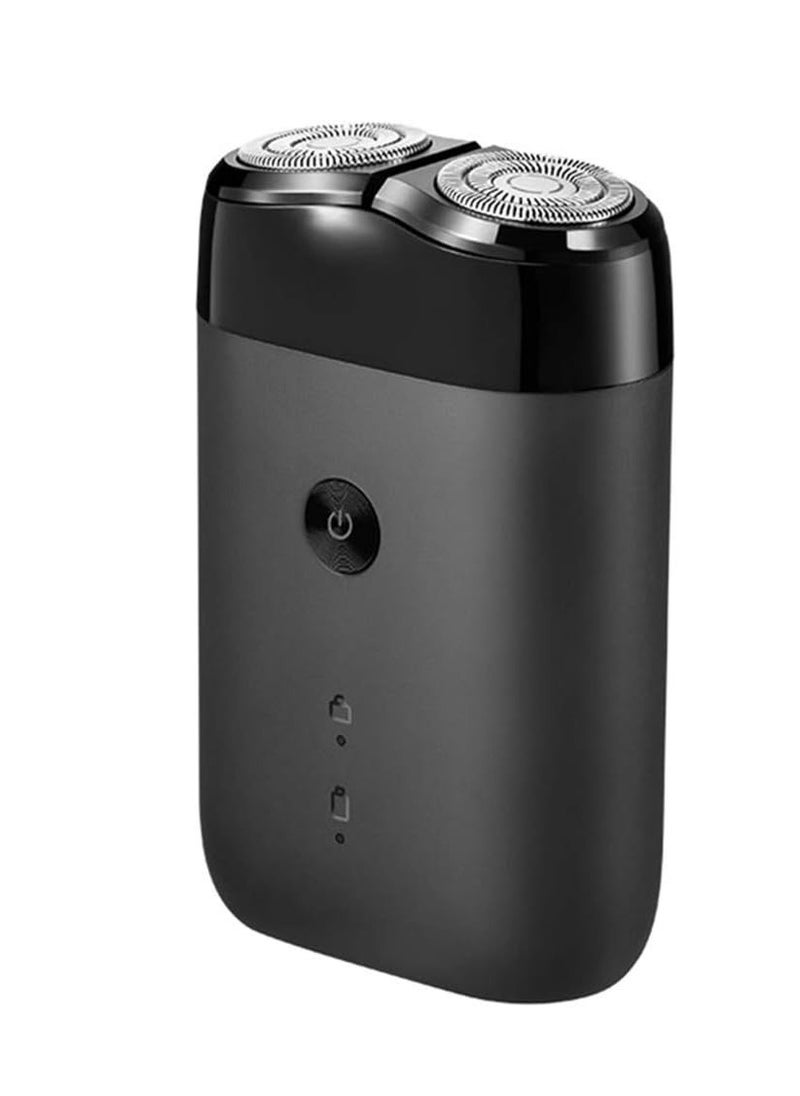 Xiaomi - Two-Floating Head Wet And Dry Electric Shaver Black - Image 1
