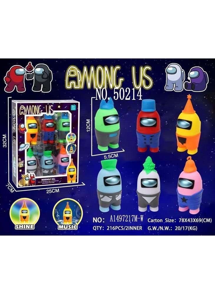 Among Us Figure sets from the Amings series The Crewmate Collection - Image 1