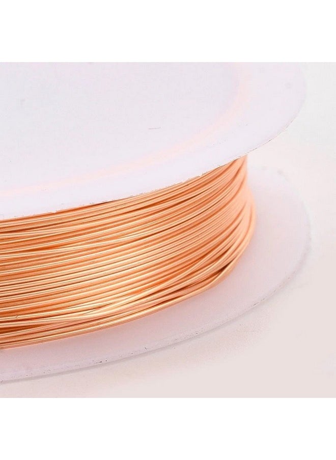 deziine DEZIINE�3Pcs Crafts 0.4MM Silver,Copper and Gold Wire Craft Beads Rope Beading Wire for Bracelet Necklace Jewelry DIY Accessories(9M)(Each 1PCS) (MULTI)  - Image 4