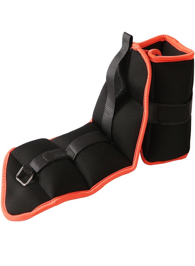 JFIT Ankle Weight Pair 4.0 LBS, Set of 2 with Adjustable Velcro Straps - Breathable, Moisture Absorbent Weight Straps for Men and Women - Comfortable Ankle, Wrist Weights - Image 1