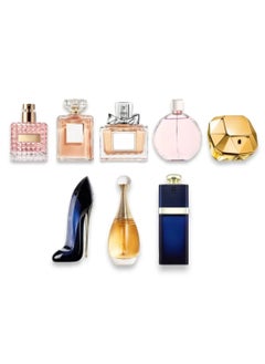 Mini Classic Assorted Perfume Set for Women 25 ml (8 Pieces) 