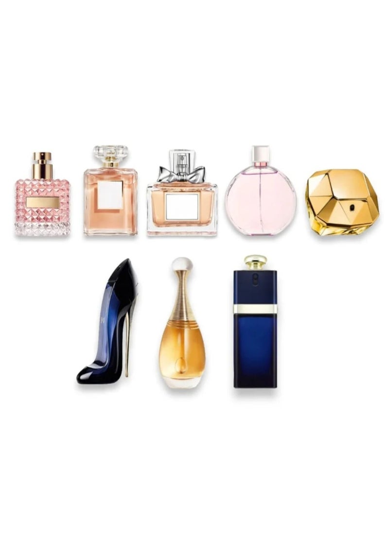 Mini Classic Assorted Perfume Set for Women 25 ml (8 Pieces) 