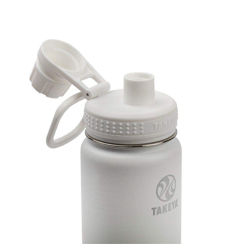 Takeya Actives 24 oz Vacuum Insulated Stainless Steel Water Bottle with Spout Lid, Premium Quality, Arctic - Image 5