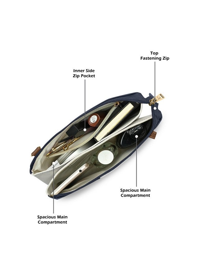 Lavie Women's Lynn 2C Colorblock Crossbody Sling Bag | Top Zip Sling Bag | Ladies Purse Handbag | Gift for Women - Image 4