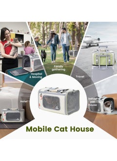 Pawaii Cat Carrier with ID Tag, TSA Airline Approved Cat Carrier, Soft Sided Collapsible Pet Travel Carrier, Foldable Cat Travel Bag, Protable, Comfortable, Convenient Cat Travel Carrier - pzsku/Z4B2299CABB50827B0B73Z/45/_/1737031928/f0199a29-4623-4643-b434-9bdfb118c698