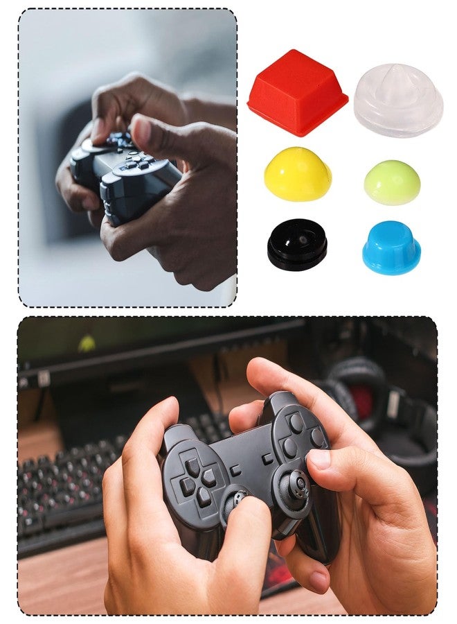 Tinoaly 220pcs Bump Dots for Visually Impaired, Assorted Sizes & Colors Braille Assistive Markers Silicone Braille Stickers Dots for Blind Low Vision Seniors - Image 5