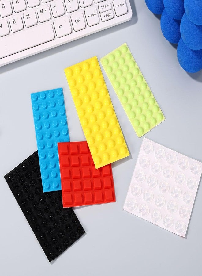 Tinoaly 220pcs Bump Dots for Visually Impaired, Assorted Sizes & Colors Braille Assistive Markers Silicone Braille Stickers Dots for Blind Low Vision Seniors - Image 3