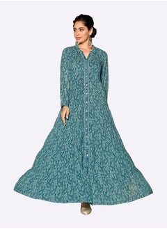 SARA Sara Paisley Print Jalabiya  - Image 1