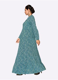 SARA Sara Paisley Print Jalabiya  - Image 3