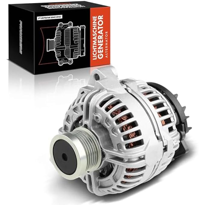 Frankberg Alternator Compatible with S60 I 384 2.0L-2.5L 2001-2010 S80 I 184 TS XY 2.0L-2.9L 2004-2007 V70 II 285 P80 SW 2.0L-2.5L 2000-2007 XCC. 70 XC9970 I Replace# 30667894 - Image 1