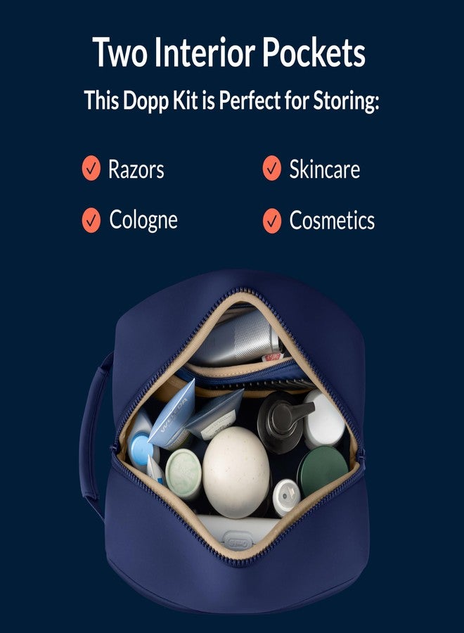 KUSSHI Dopp Kit (Navy/Khaki) - Image 4
