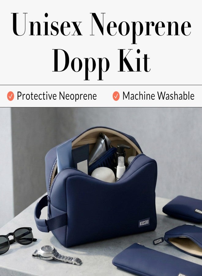 KUSSHI Dopp Kit (Navy/Khaki) - Image 2