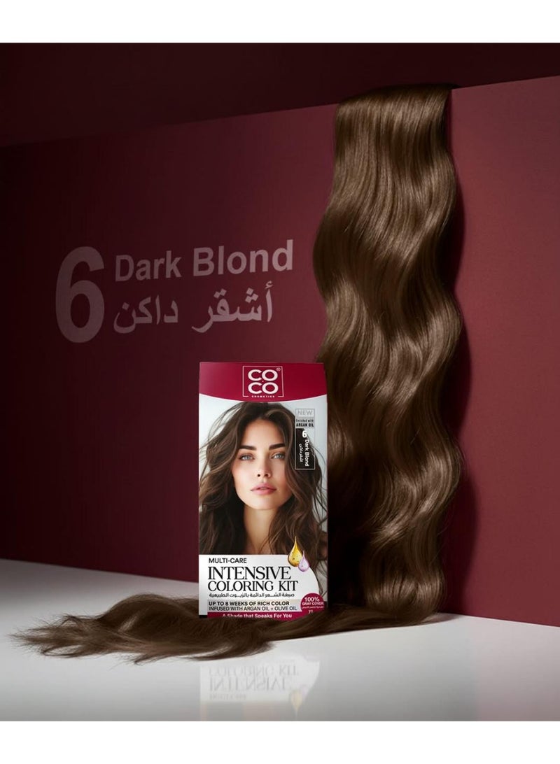 كوكو صبغه شعر كوكو لون اشقر داكن رقم 6 - Image 2