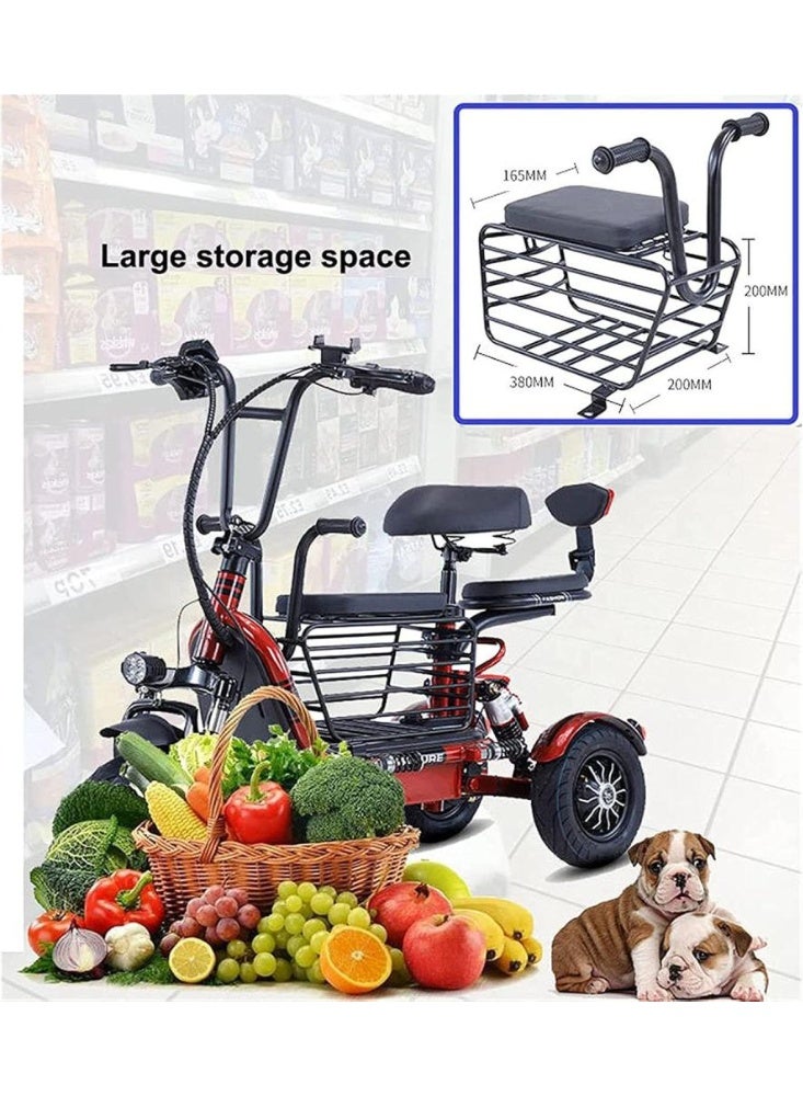 سكوتر كهربائي ثلاثي العجلات للبالغين - Image 3