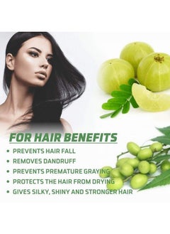 Nuerma Science Amla Neem Hair Oil With Brahmi For Anti Dandruff Strong & Healthy Hair 200 Ml Pack Of 2  - Image 3