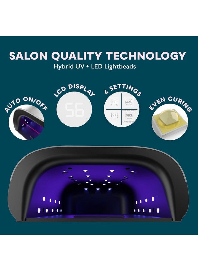 SUNUV SUNUV SUN3 Professional UV Light for Nails, 48W LED UV Nail Lamp for Gel Nail Polish with 4-Timer and Sensor, 39 PCS LED Beads, Nail Dryer for Salon Home Gift for Woman Mom Girl - Image 2