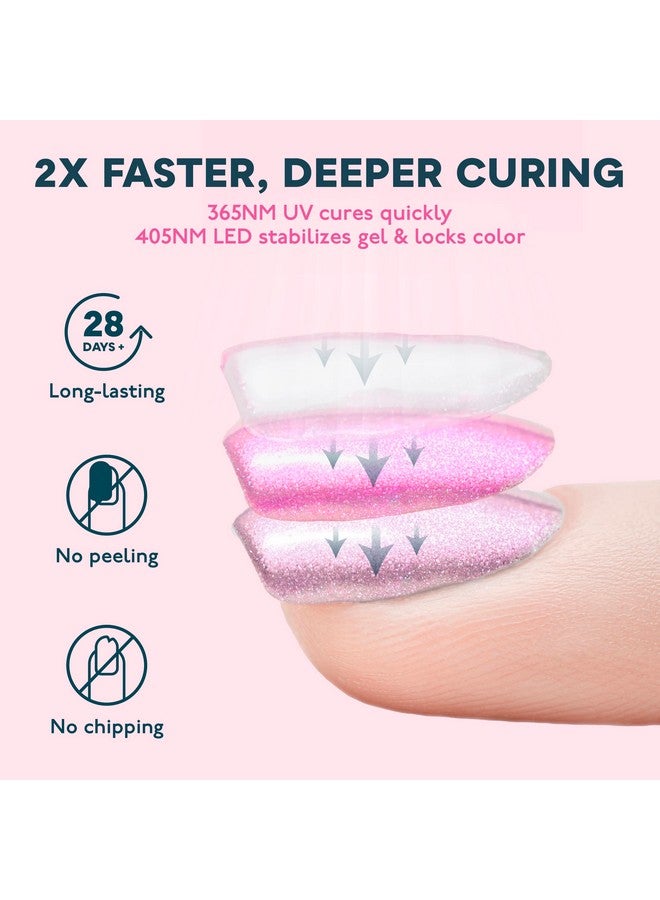 SUNUV SUNUV SUN3 Professional UV Light for Nails, 48W LED UV Nail Lamp for Gel Nail Polish with 4-Timer and Sensor, 39 PCS LED Beads, Nail Dryer for Salon Home Gift for Woman Mom Girl - Image 5