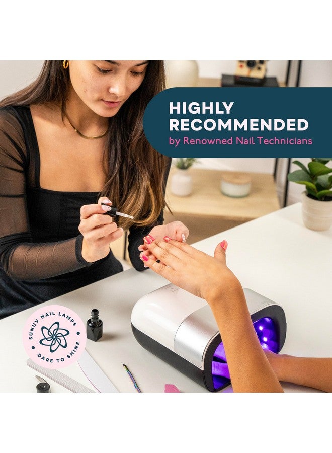 SUNUV SUNUV SUN3 Professional UV Light for Nails, 48W LED UV Nail Lamp for Gel Nail Polish with 4-Timer and Sensor, 39 PCS LED Beads, Nail Dryer for Salon Home Gift for Woman Mom Girl - Image 4