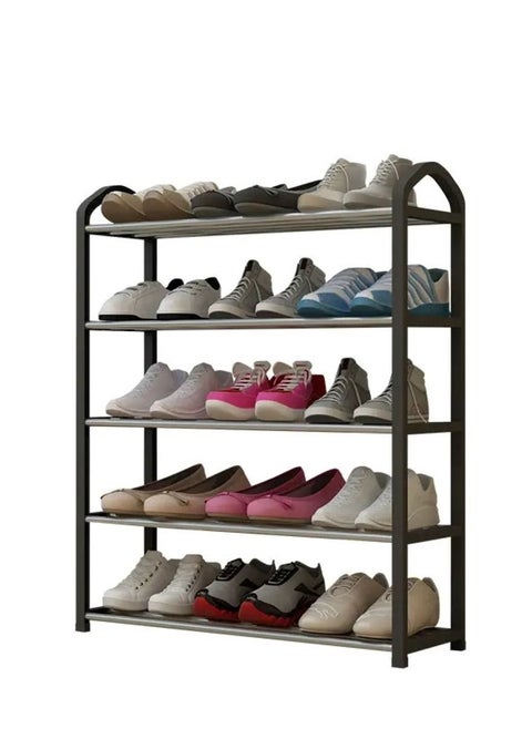5-Tier Shoe Rack Storage Organizer: Stylish, Sturdy, and Space-Saving