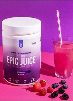 nano SUPPS Epic Juice Whey Protein Isolate - Berry Mix - (875g)  - Image 3