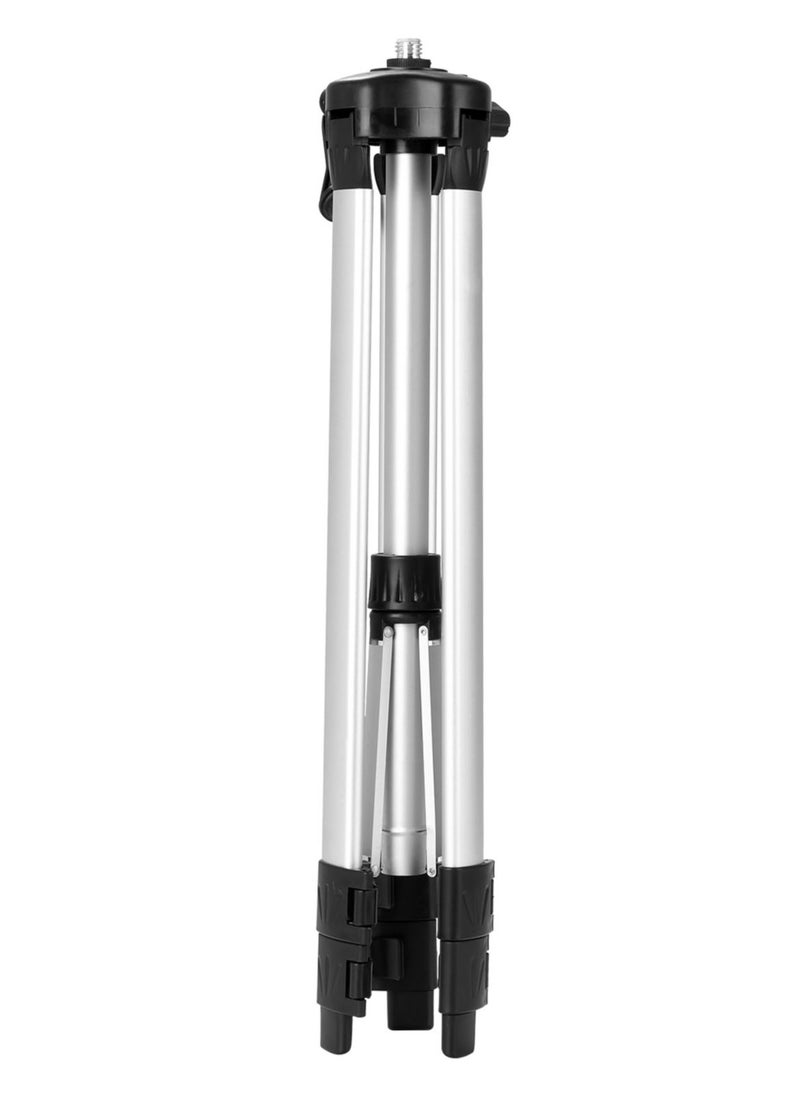 Generic - Multifunctional 4D 16 Lines Laser Level 3° Self-leveling Machine USB Rechargeable Lithium Battery Leveling Tool with 1.2M 3-Heights Adjustable Alloy Extension Bar Tripod Stand - Image 1