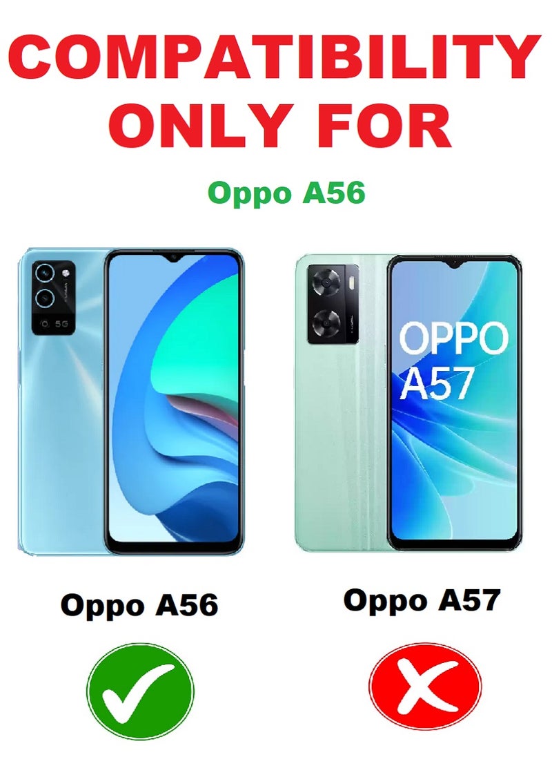 Tempered Glass Screen Protector Anti-Spy Privacy  Designed For Oppo A56 Full Screen Coverage And Bubble Free