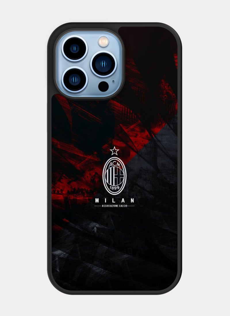 PXLAAT iPhone 13 Pro Max case cover AC Milan FC - Image 1