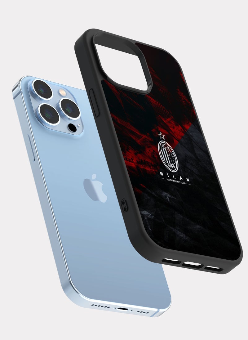 PXLAAT iPhone 13 Pro Max case cover AC Milan FC - Image 2