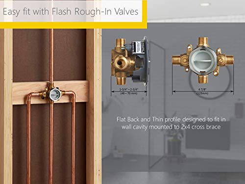 American Standard TU385502.295 Reliant 3 Tub and Shower Faucet with Cartridge, Brushed Nickel - Image 5