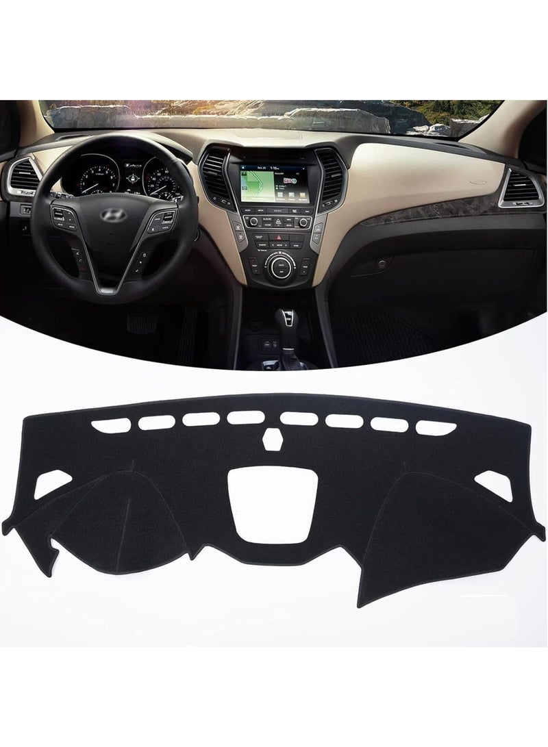 KGL BROSISS Hyundai Santa Fe Fit 2013-2018 Dashboard Cover, Non-Slip Mat, Sunshade - Image 1