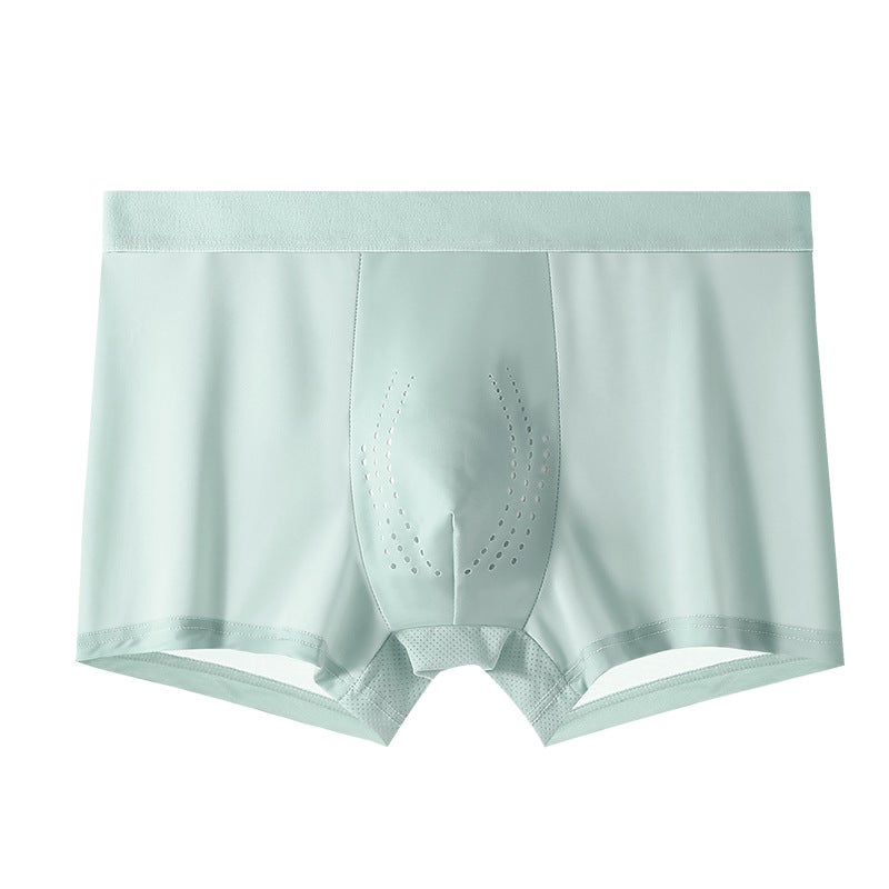 Men'S Underwear Men'S Ice Silk Summer Thin Graphene Gear Sports Boxer Shorts Breathable Non-Marking Boxer Shorts - Image 1