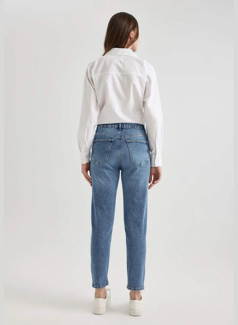 DeFacto Woman Denim Trousers Comfort Mom
