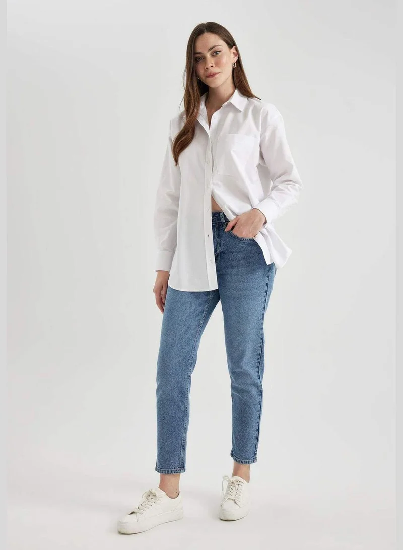 DeFacto Woman Denim Trousers Comfort Mom