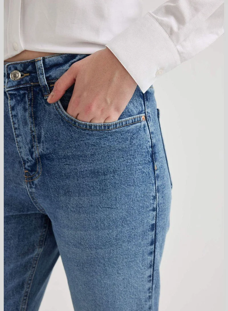 DeFacto Woman Denim Trousers Comfort Mom