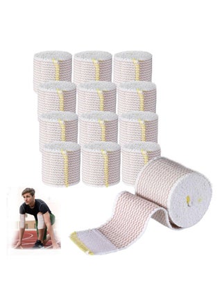 12 Pack Elastic Bandage Wrap with Self Closure on Both Ends Compression Bandage for Legs, Knees, Ankles, Wrists, Elbows, Shoulders, Athletic Stretchable Bandage Wrap (2 Inch) - pzsku/Z4B23B655F7FE57E1F206Z/45/_/1731134531/eba84468-14aa-4400-8883-49f37c76935b
