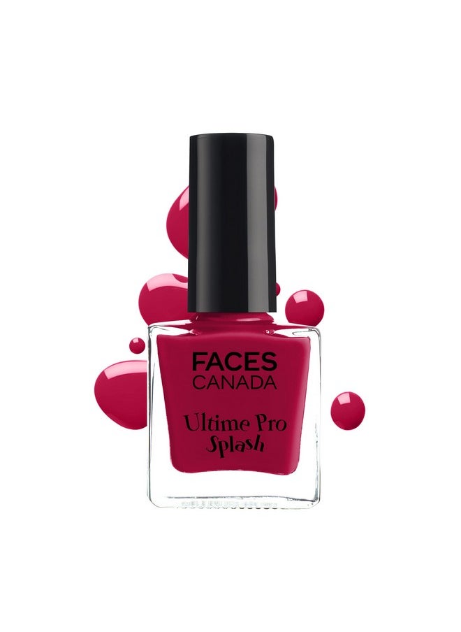 Facescanada Faces Canada Splash Nail Enamel Water Melon 52 8ml  - Image 1