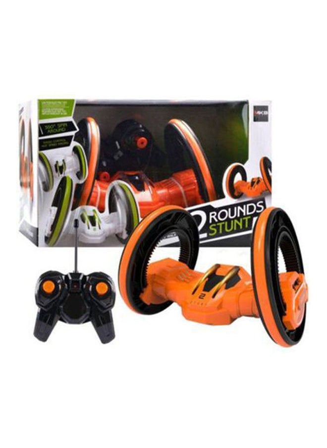Top Fit - 2-Round Stunt Car With Remote Control - Image 1