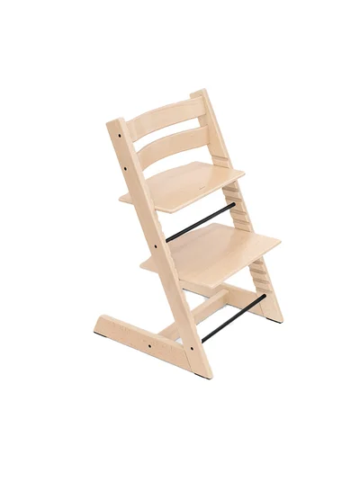 STOKKE Tripp Trapp Chair Adjustable, Convertible Baby High Chair For Toddlers , Children And Adults Convenient, Comfortable And Ergonomic Classic Design Natural