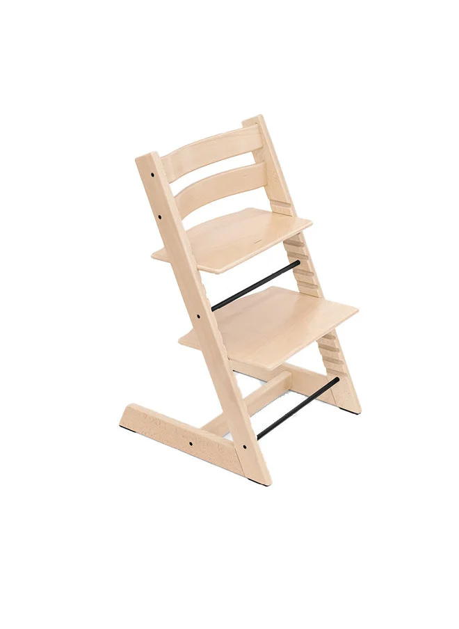 STOKKE Tripp Trapp Chair Adjustable, Convertible Baby High Chair For Toddlers , Children And Adults Convenient, Comfortable And Ergonomic Classic Design Natural