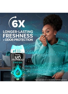Downy Unstopables In-Wash Laundry Scent Booster Beads, Fresh, 24 oz  - Image 2