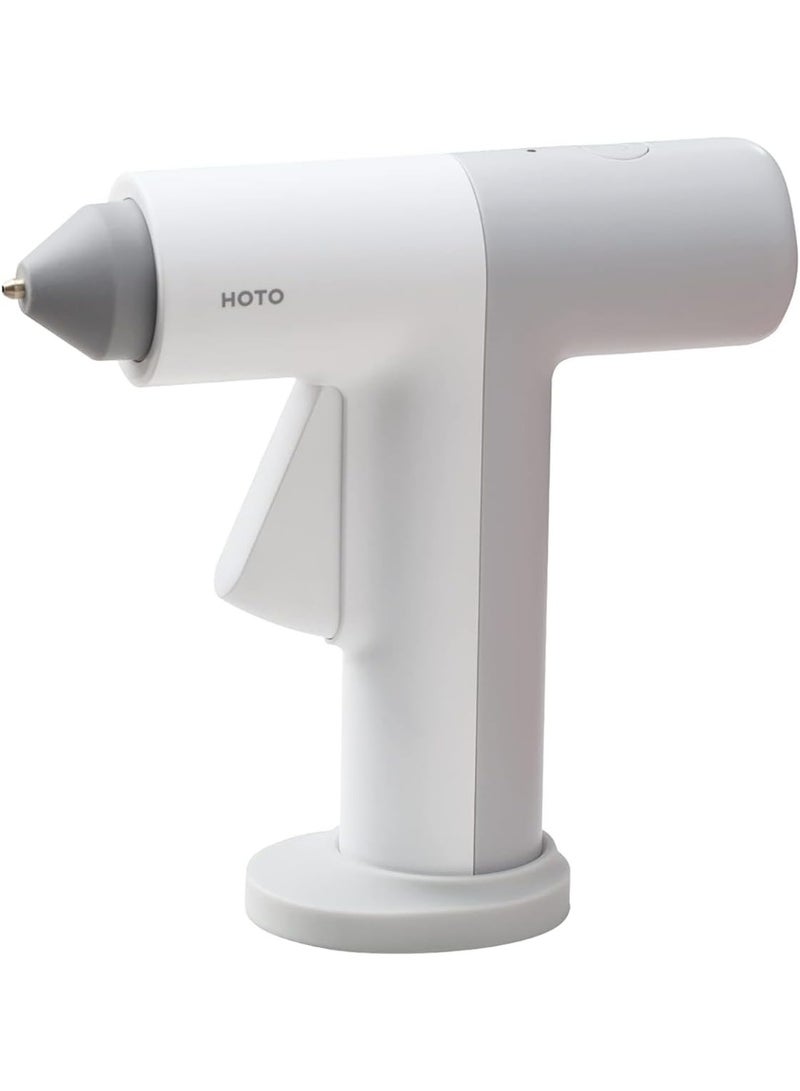 HOTO Lithium Cordless Hot Glue Gun 2000mAh USB-C Rechargeable QWRJQ001 Gray - Image 1