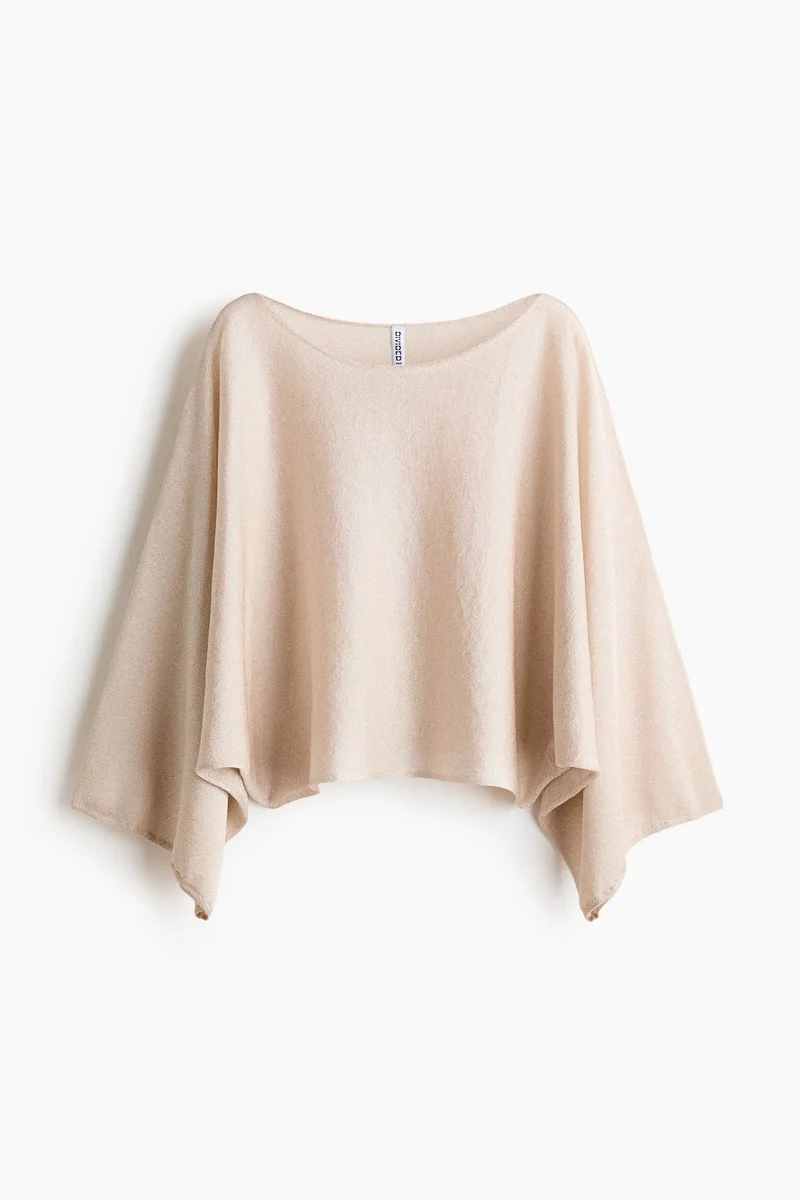 H&M Shimmering cape top