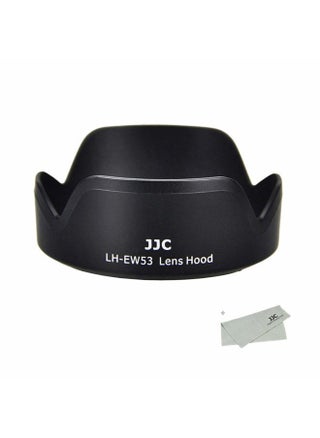 Reversible Lens Hood for Canon EF-M 15-45mm F3.5-6.3 is STM and RF-S 18-45mm F4.5-6.3 is STM Lens on EOS R100 R50 R10 R7 M50 M6 Mark II M200 M100 M50 Mark II, Replace Canon EW-53 Lens Hood - pzsku/Z4B241FCEE8CB60B8AA96Z/45/1743376260/c6e5b7cc-175c-4b9c-baba-2bc5a9fb8a0e