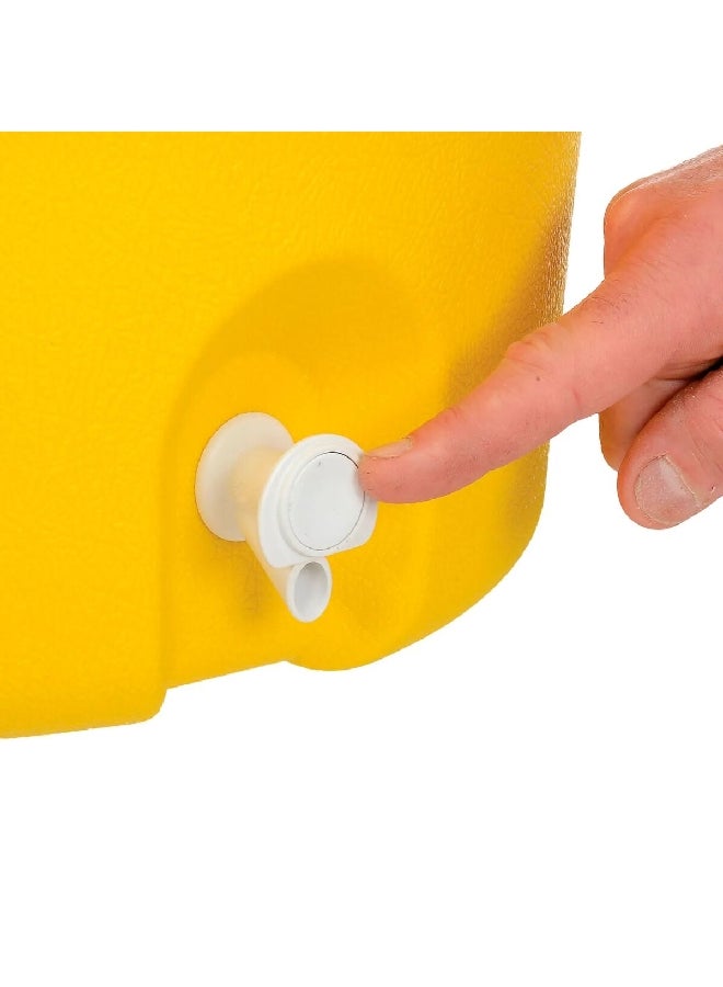 Igloo 400 Series Ultratherm Insulated Rugged Jug Cooler Yellow and Red 18.9 L 451 US - Image 5