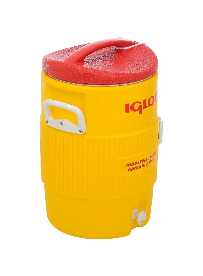 Igloo 400 Series Ultratherm Insulated Rugged Jug Cooler Yellow and Red 18.9 L 451 US - Image 2