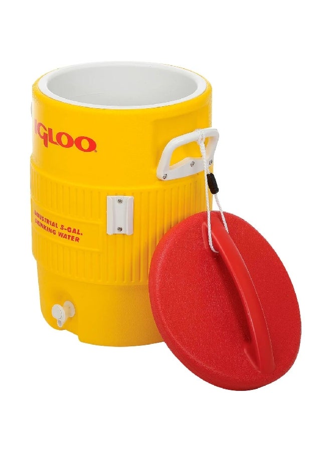 Igloo 400 Series Ultratherm Insulated Rugged Jug Cooler Yellow and Red 18.9 L 451 US - Image 3