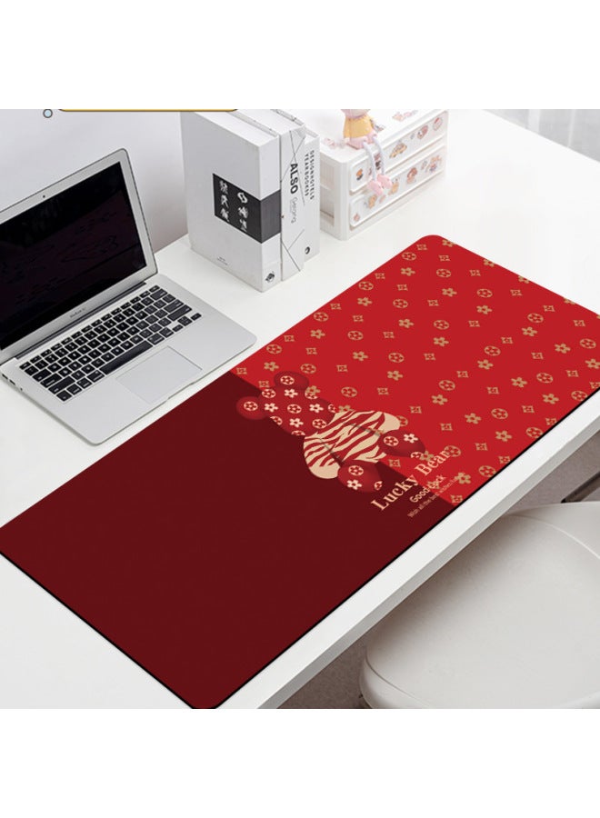 Special For Violent Bear Mouse Pad Oversized Game E-sports Keyboard Pad Cartoon Computer Book Table Pad Customization-Color:400*900*4mm-Pattern:G-2577  - Image 1