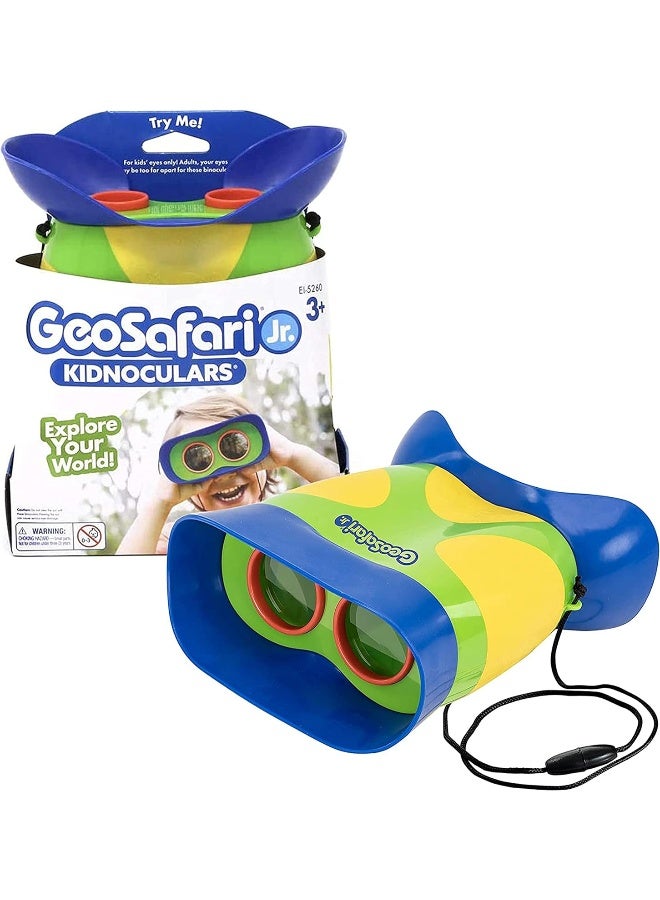 Educational Insights GeoSafari Jr. Kidnoculars Binoculars for Kids - Image 1