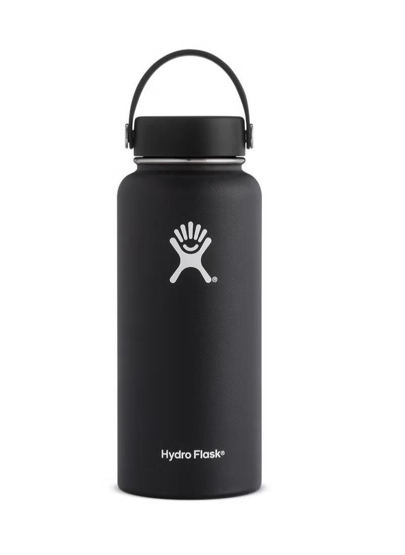 Hydro Flask Vacuum Insulated Water Bottle Black  - Image 1